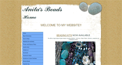 Desktop Screenshot of anitasbeads.net