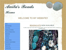 Tablet Screenshot of anitasbeads.net